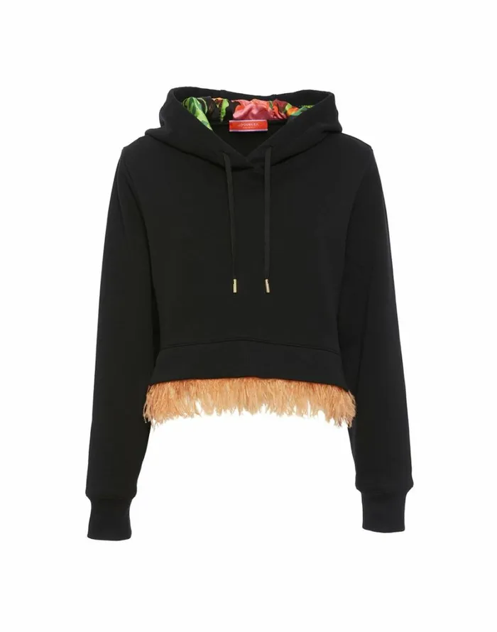 Ready To Wear TShirts and Sweatshirts La Double J La Scala Hoodie Black Ready To Wear TShirts and Sweatshirts La Double J La Scala Hoodie Black