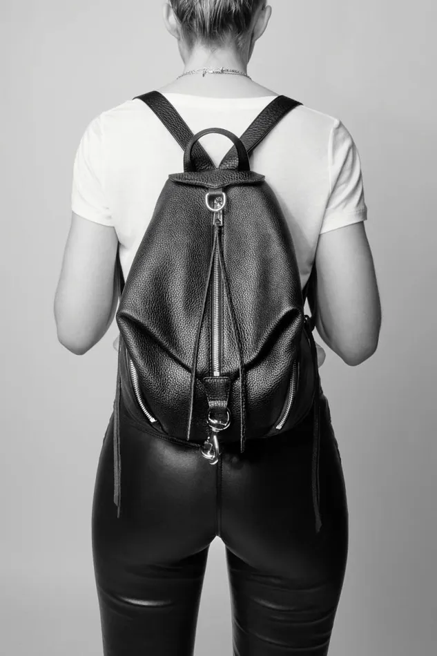 Rebecca Minkoff Backpacks Julian Backpack Blackblack Shellac 8211 Handbags