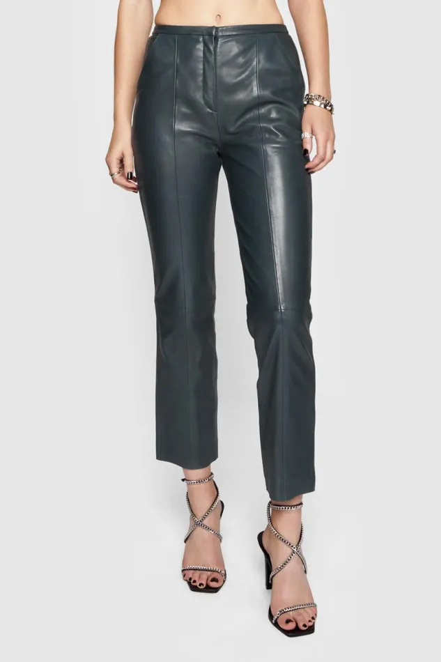 Rebecca Minkoff Bottoms Madelyn Pants Teal 8211 Clothing