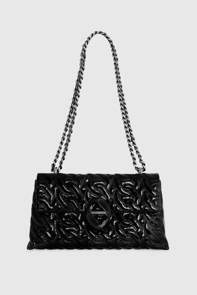 Rebecca Minkoff Crossbody Bags Double Gusset Crossbody With Chain Quilt Black 8211 Handbags Rebecca Minkoff Crossbody Bags Double Gusset Crossbody With Chain Quilt Black 8211 Handbags