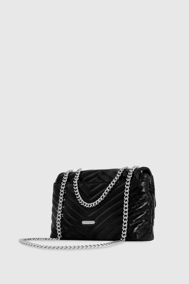 Rebecca Minkoff Crossbody Bags Edie Medium Crossbody With Celestial Studs Blackmulti 8211 Handbags