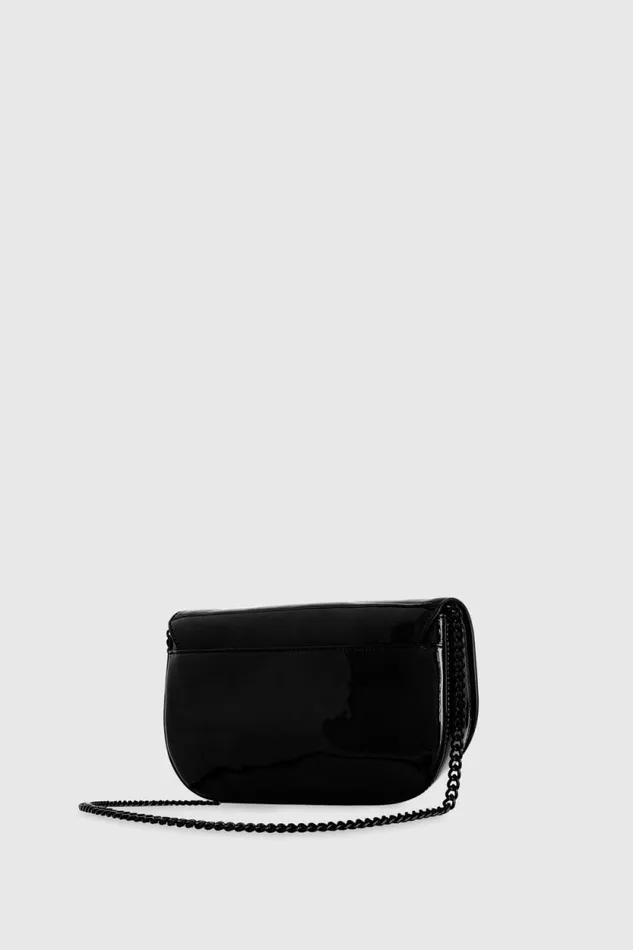 Rebecca Minkoff Crossbody Bags Snake Ring Crossbody Blackblack Shellac 8211 Handbags