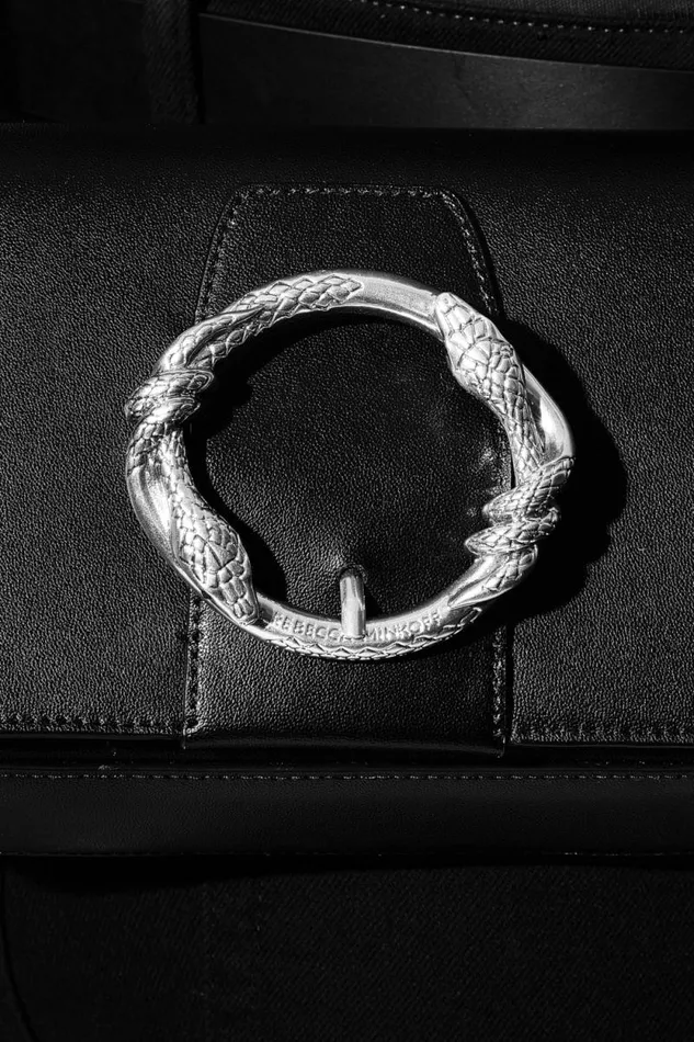 Rebecca Minkoff Crossbody Bags Snake Ring Crossbody Blackblack Shellac 8211 Handbags