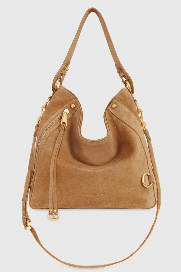 Rebecca Minkoff Hobo Bags MAB Hobo Camelantique Brass 8211 Handbags