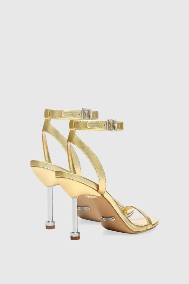 Rebecca Minkoff Shoes Juliana Heel Champagne 8211 Shoes