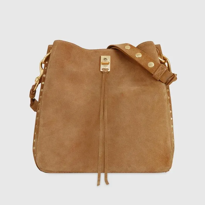 Rebecca Minkoff Shoulder Bags Darren Shoulder Bag Camelantique Brass 8211 Handbags