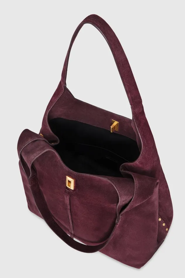 Rebecca Minkoff Shoulder Bags Darren Signature Carryall Garnet 8211 Handbags