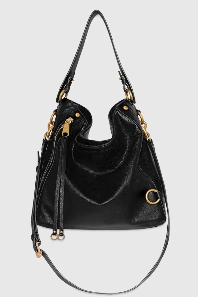 Rebecca Minkoff Shoulder Bags MAB Hobo Blackantique Brass 8211 Handbags