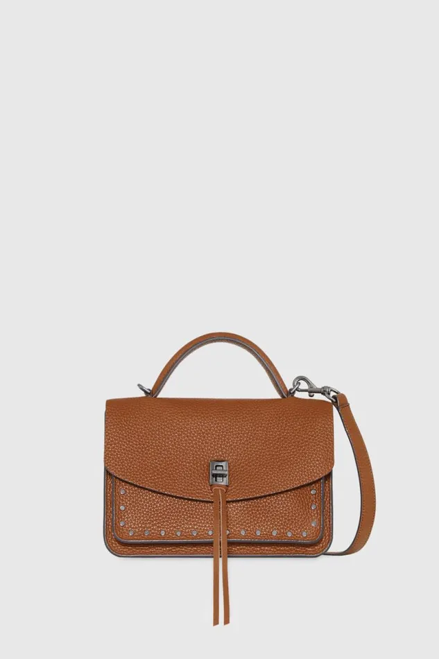 Rebecca Minkoff Top Handle Bags Darren Small Messenger Rochergunmetal 8211 Handbags Rebecca Minkoff Top Handle Bags Darren Small Messenger Rochergunmetal 8211 Handbags