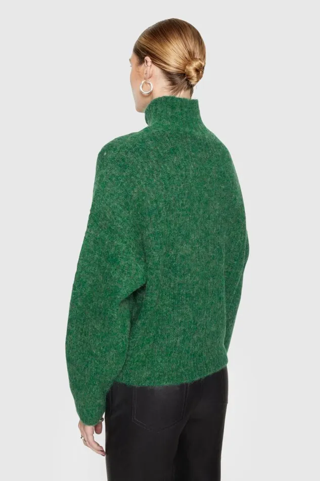 Rebecca Minkoff Tops Caroline Sweater Deep Jade 8211 Clothing Rebecca Minkoff Tops Caroline Sweater Deep Jade 8211 Clothing