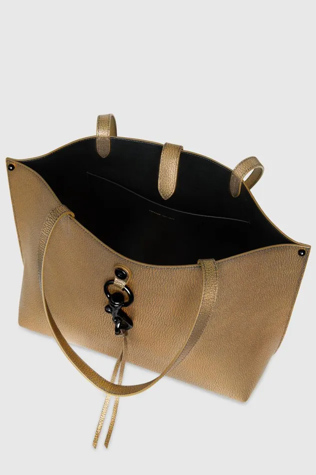 Rebecca Minkoff Tote Bags Megan Tote Goldblack Shellac 8211 Handbags Rebecca Minkoff Tote Bags Megan Tote Goldblack Shellac 8211 Handbags