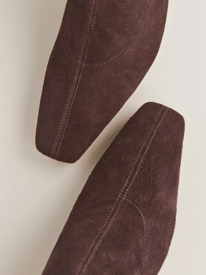 Reformation Boots Raven Knee Boot Espresso Stretch Suede 8211 Women Reformation Boots Raven Knee Boot Espresso Stretch Suede 8211 Women