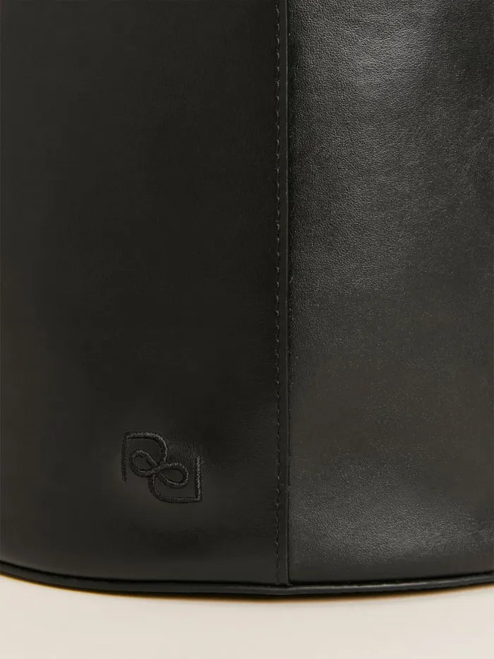 Reformation Bucket Bags Medium Silvana Bucket Bag Black Mirum Vegan Leather 8211 Women Reformation Bucket Bags Medium Silvana Bucket Bag Black Mirum Vegan Leather 8211 Women