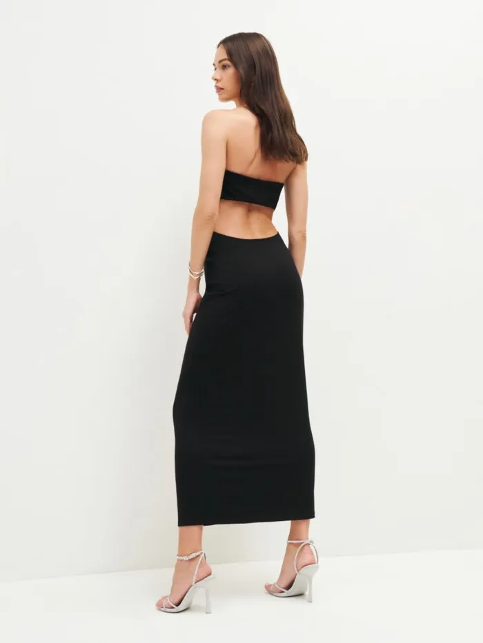 Reformation Dresses Amaia Knit Dress Black 8211 Women Reformation Dresses Amaia Knit Dress Black 8211 Women