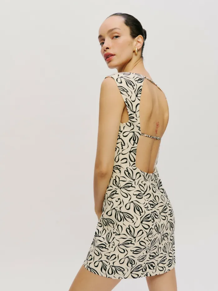 Reformation Dresses Avina Linen Dress Knot 8211 Women Reformation Dresses Avina Linen Dress Knot 8211 Women