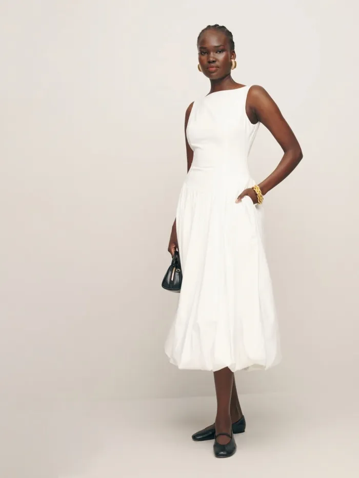 Reformation Dresses Elvira Dress White 8211 Women Reformation Dresses Elvira Dress White 8211 Women