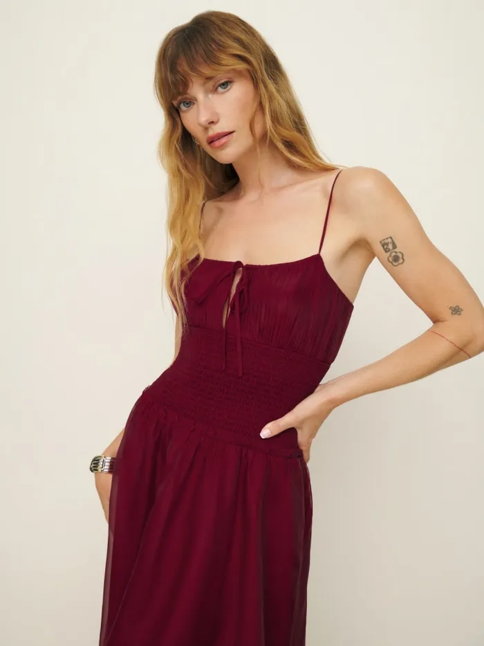 Reformation Dresses Laly Dress Red 8211 Women