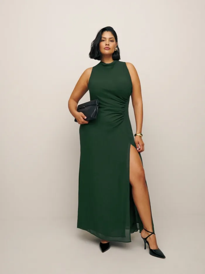 Reformation Dresses Senna Dress Es Forest 8211 Women