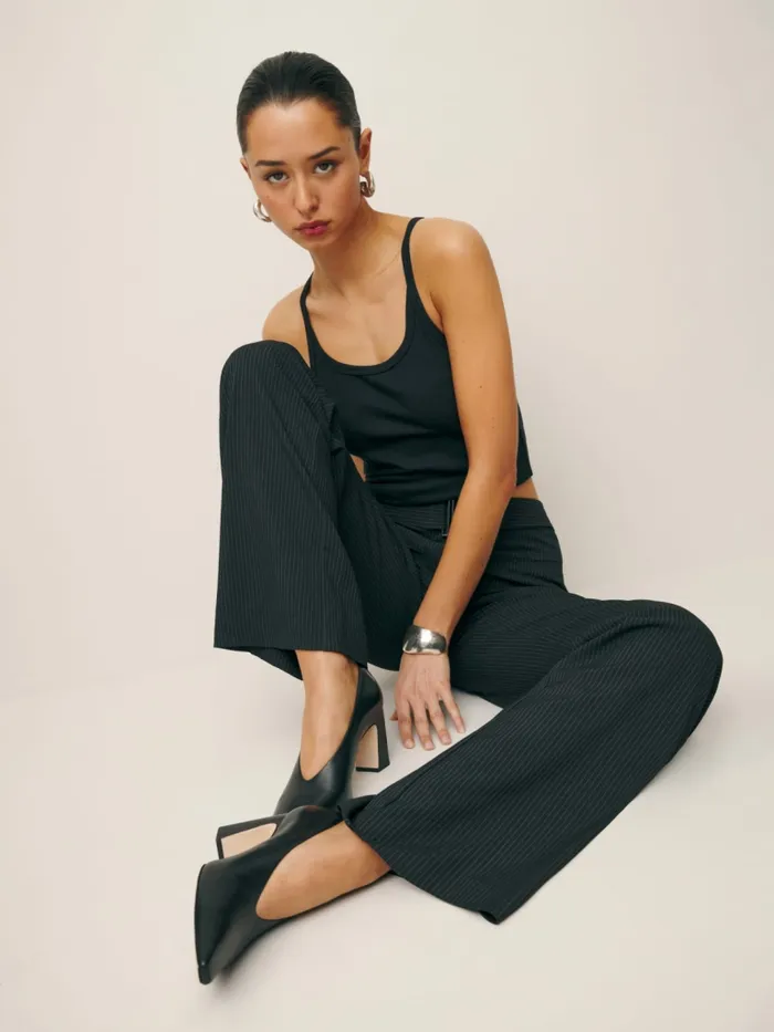 Reformation Heels Nolita Pump Black Leather 8211 Women Reformation Heels Nolita Pump Black Leather 8211 Women