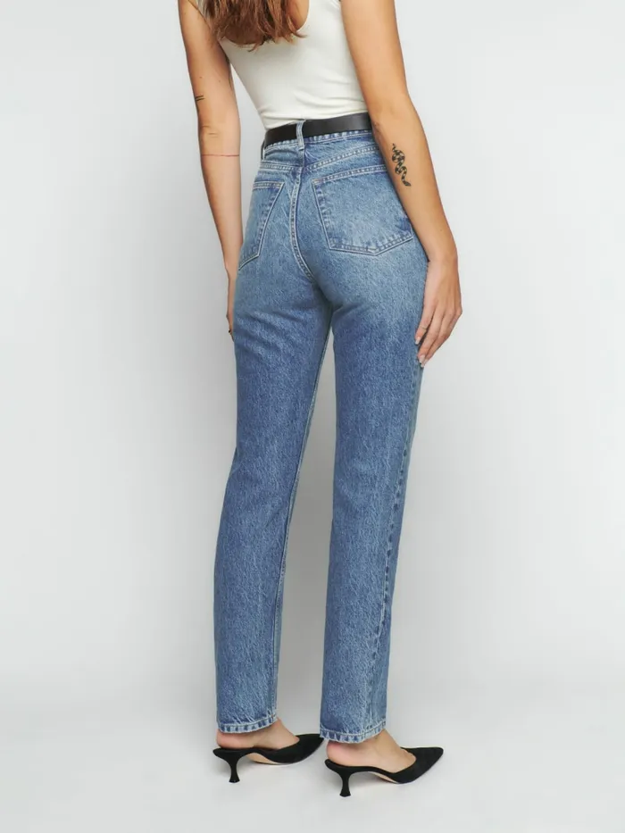 Reformation Jeans Cynthia High Rise Straight Jeans Colorado 8211 Women Reformation Jeans Cynthia High Rise Straight Jeans Colorado 8211 Women