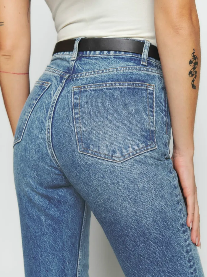 Reformation Jeans Cynthia High Rise Straight Jeans Colorado 8211 Women Reformation Jeans Cynthia High Rise Straight Jeans Colorado 8211 Women