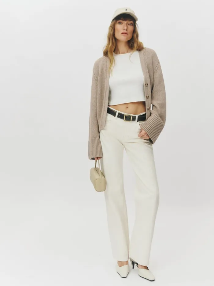 Reformation Jeans Val 90s Mid Rise Straight Jeans Fior Di Latte 8211 Women Reformation Jeans Val 90s Mid Rise Straight Jeans Fior Di Latte 8211 Women