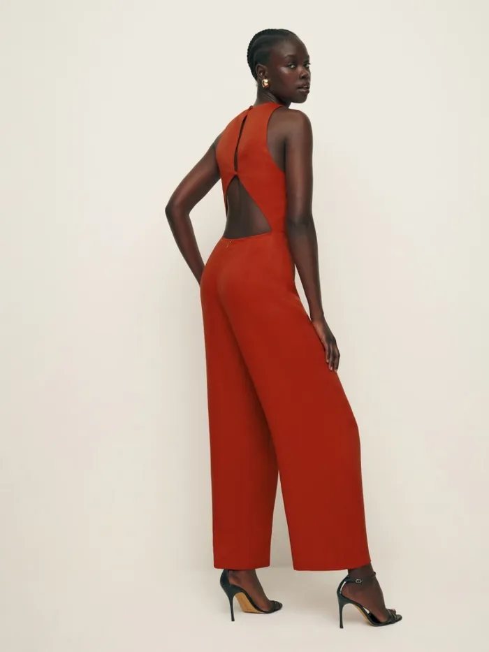 Reformation Jumpsuits Lucia Jumpsuit Sundried Tomato 8211 Women Reformation Jumpsuits Lucia Jumpsuit Sundried Tomato 8211 Women