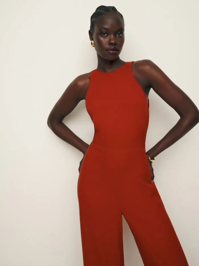 Reformation Jumpsuits Lucia Jumpsuit Sundried Tomato 8211 Women Reformation Jumpsuits Lucia Jumpsuit Sundried Tomato 8211 Women