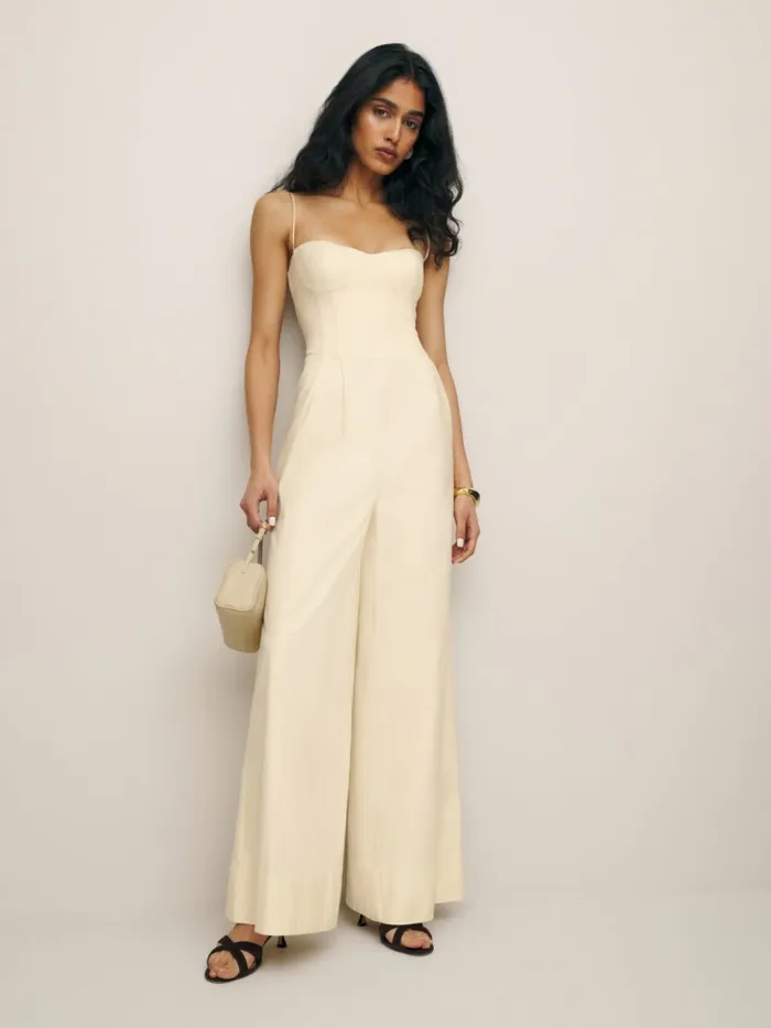 Reformation Jumpsuits Perry Jumpsuit Sugar 8211 Women
