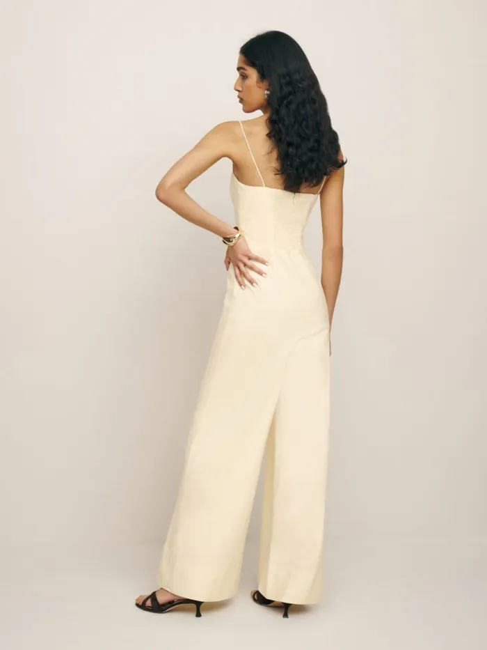 Reformation Jumpsuits Perry Jumpsuit Sugar 8211 Women Reformation Jumpsuits Perry Jumpsuit Sugar 8211 Women