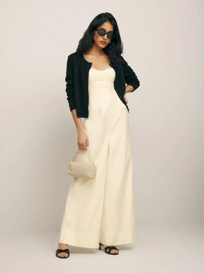 Reformation Jumpsuits Perry Jumpsuit Sugar 8211 Women Reformation Jumpsuits Perry Jumpsuit Sugar 8211 Women