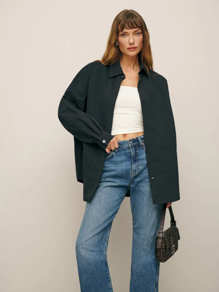 Reformation Outerwear Layne Jacket Black 8211 Women Reformation Outerwear Layne Jacket Black 8211 Women