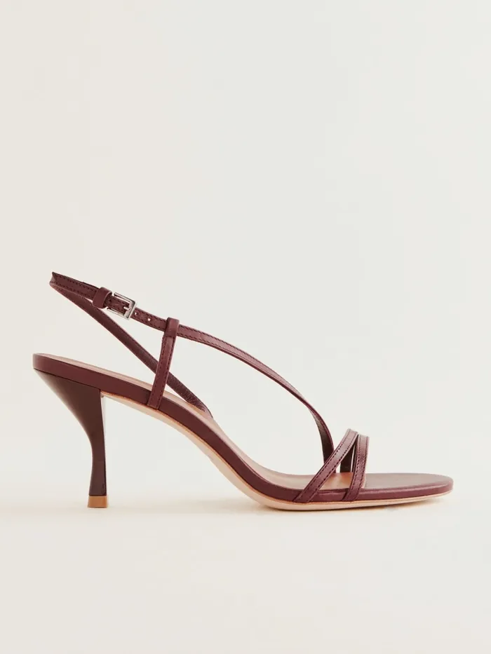 Reformation Sandals Penelope Heeled Sandal Ruby 8211 Women