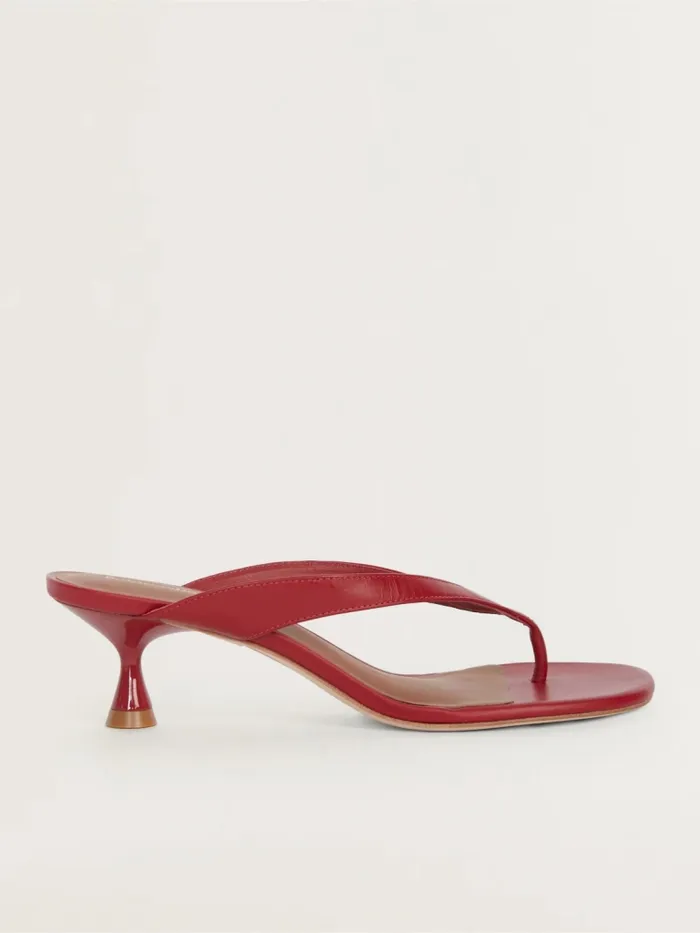 Reformation Sandals Sophie Heeled Sandal Scarlet 8211 Women Reformation Sandals Sophie Heeled Sandal Scarlet 8211 Women