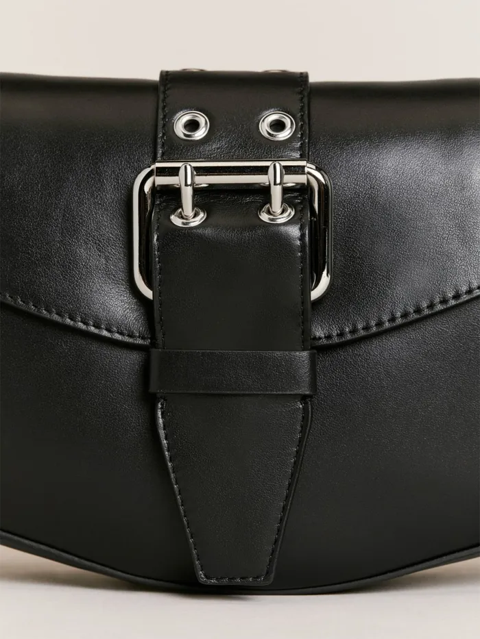 Reformation Shoulder Bags Rafaella Shoulder Bag Black Leather 8211 Women Reformation Shoulder Bags Rafaella Shoulder Bag Black Leather 8211 Women