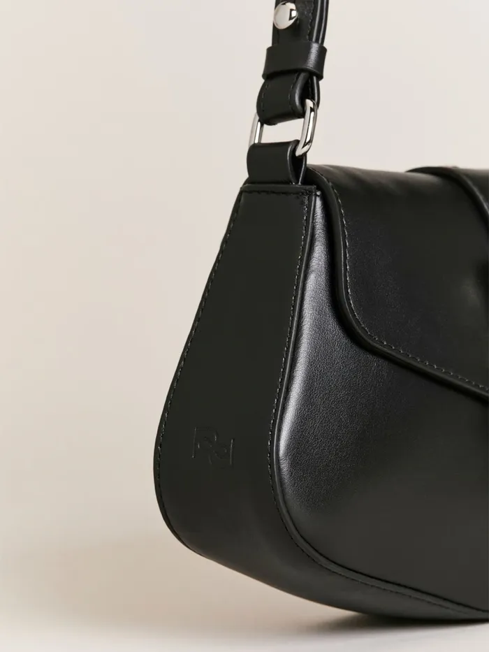 Reformation Shoulder Bags Rafaella Shoulder Bag Black Leather 8211 Women Reformation Shoulder Bags Rafaella Shoulder Bag Black Leather 8211 Women