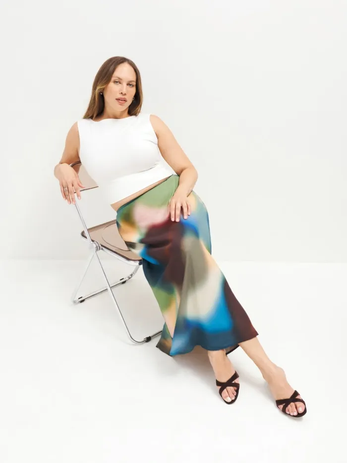 Reformation Skirts Layla Skirt Es Blur 8211 Women Reformation Skirts Layla Skirt Es Blur 8211 Women