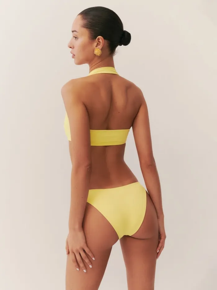 Reformation Swim Campo Bikini Bottom Pina Colada 8211 Women