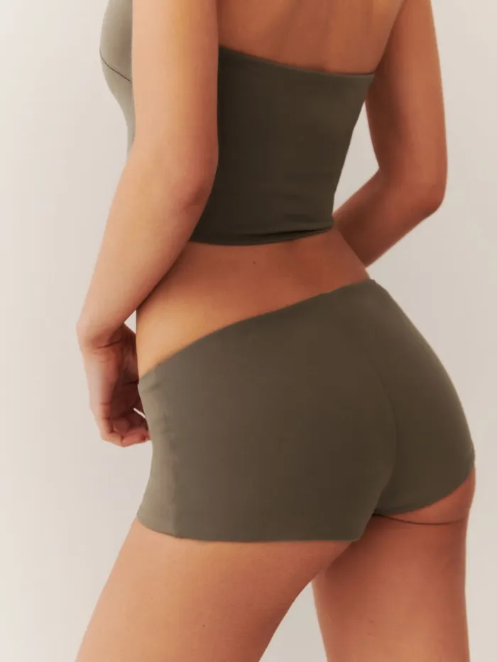 Reformation Swim Faro Bikini Bottom Morel 8211 Women Reformation Swim Faro Bikini Bottom Morel 8211 Women