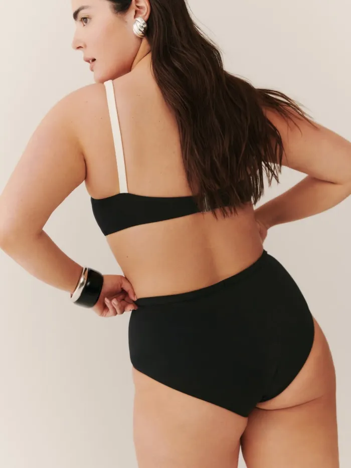 Reformation Swim Tossa Bikini Top Black 8211 Women