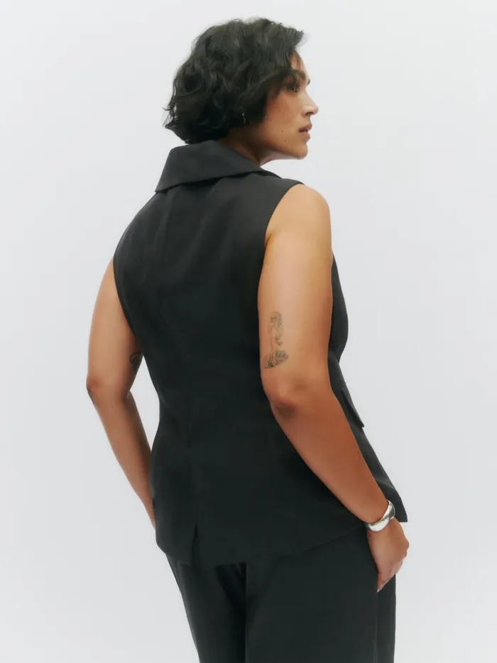 Reformation Tops Billie Vest Es Black 8211 Women Reformation Tops Billie Vest Es Black 8211 Women