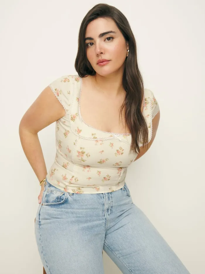 Reformation Tops Carol Top Mildred 8211 Women