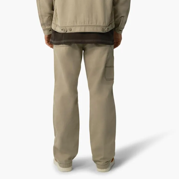 Relaxed Fit Contrast Stitch Double Knee Duck Pants Stonewashed Desert SandBlack Stonewashed Desert Sandblack ssw Men Dickies Double Knee Relaxed Fit Contrast Stitch Double Knee Duck Pants Stonewashed Desert SandBlack Stonewashed Desert Sandblack ssw Men Dickies Double Knee