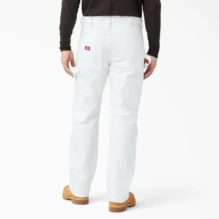 Relaxed Fit Straight Leg Painter039s Pants White White wh Men Dickies Carpenter Relaxed Fit Straight Leg Painter039s Pants White White wh Men Dickies Carpenter