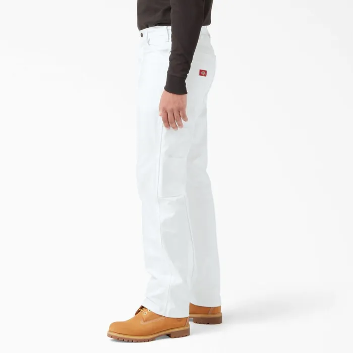 Relaxed Fit Straight Leg Painter039s Pants White White wh Men Dickies Carpenter Relaxed Fit Straight Leg Painter039s Pants White White wh Men Dickies Carpenter