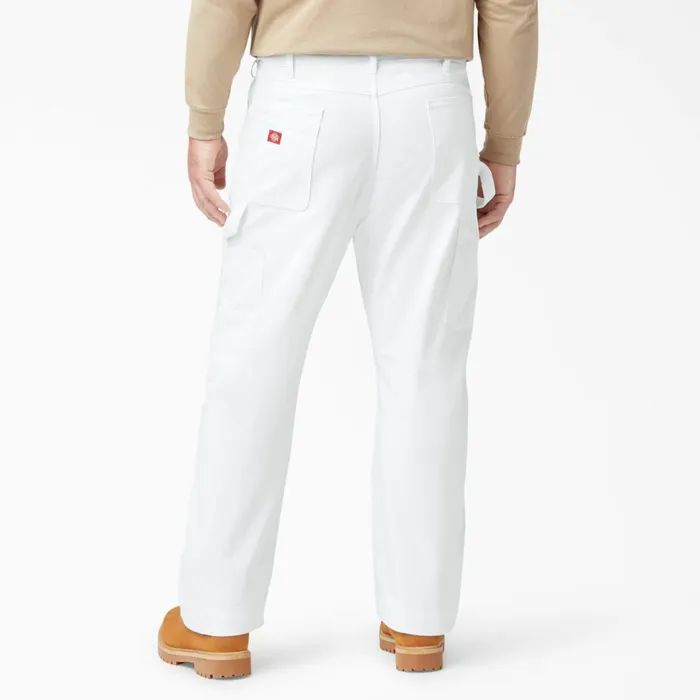 Relaxed Fit Straight Leg Painter039s Pants White White wh Men Dickies Carpenter Relaxed Fit Straight Leg Painter039s Pants White White wh Men Dickies Carpenter
