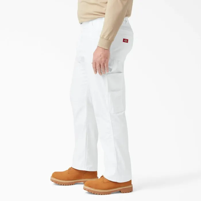 Relaxed Fit Straight Leg Painter039s Pants White White wh Men Dickies Carpenter Relaxed Fit Straight Leg Painter039s Pants White White wh Men Dickies Carpenter