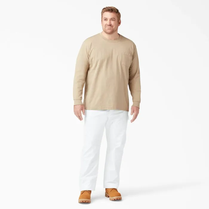 Relaxed Fit Straight Leg Painter039s Pants White White wh Men Dickies Carpenter Relaxed Fit Straight Leg Painter039s Pants White White wh Men Dickies Carpenter