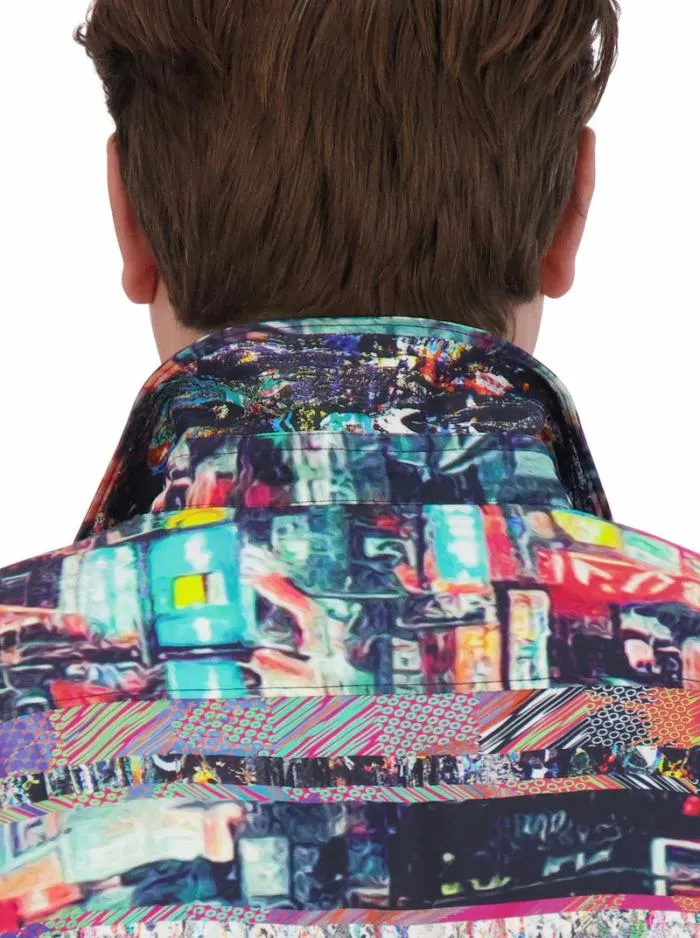 Robert Graham Button Down Shirts Men Boreal Short Sleeve Button Down Shirt Multi