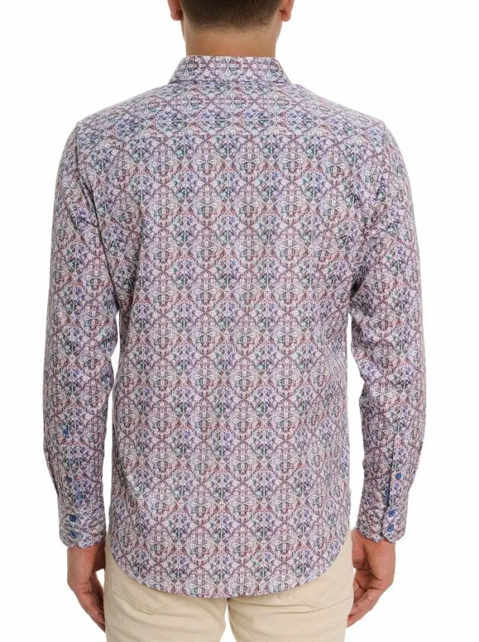 Robert Graham Button Down Shirts Men Caracas Long Sleeve Button Down Shirt Multi